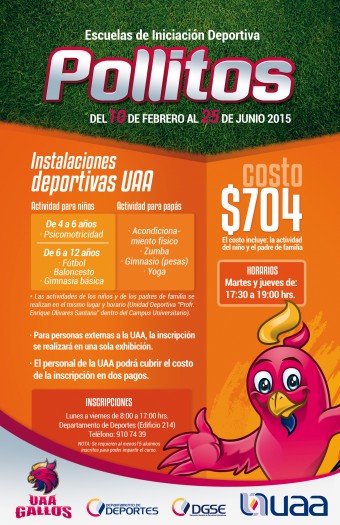 026 Inscripciones Cursos Pollitos