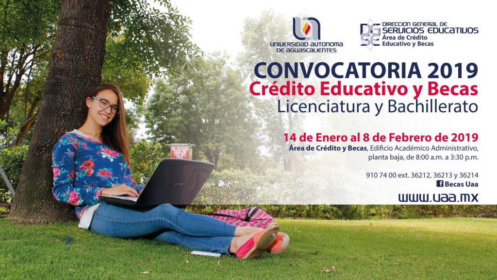 Abre primer periodo de becas 2019 en la Universidad Autónoma de Aguascalientes