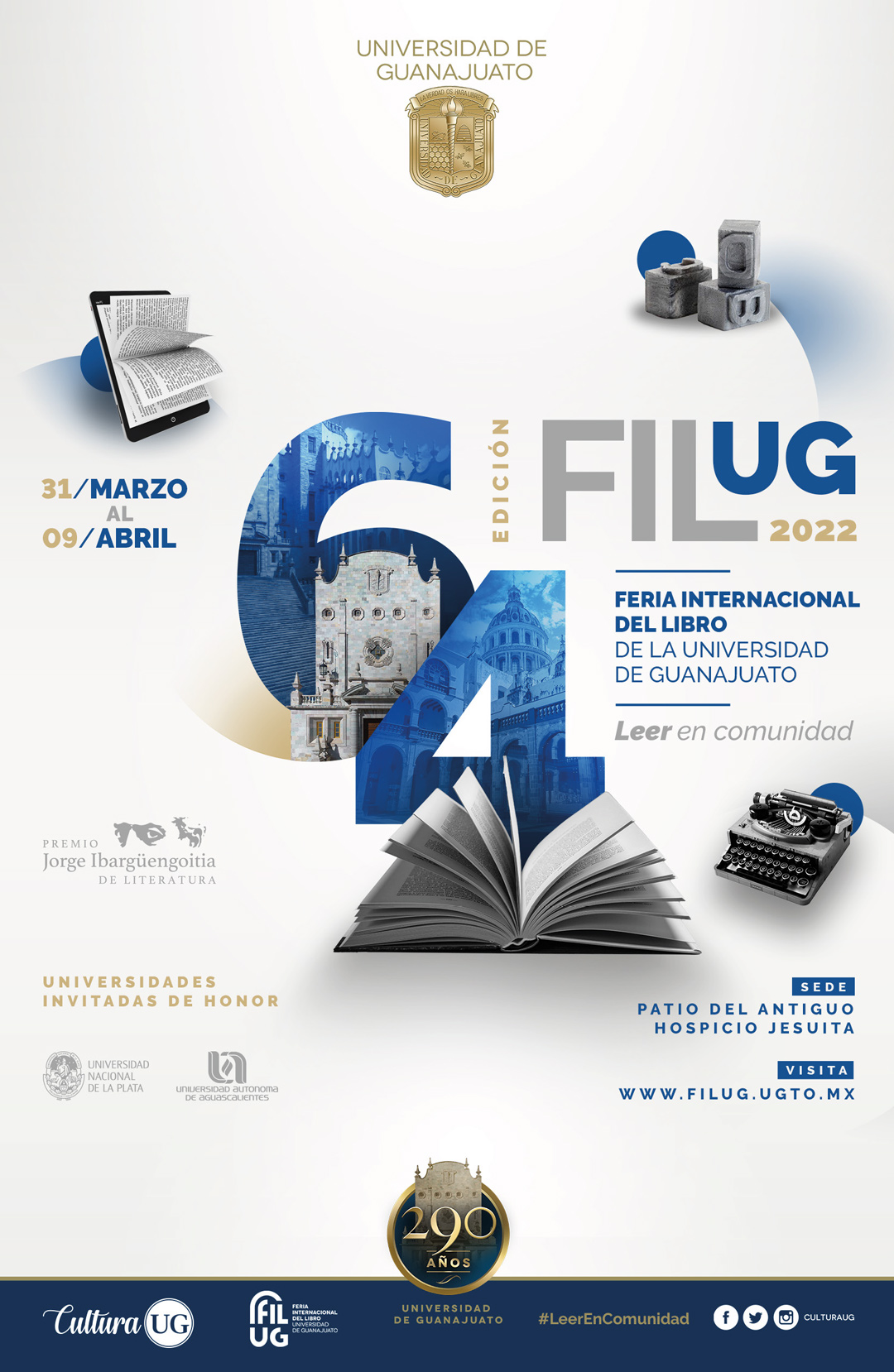 64 Feria Internacional del Libro de la Universidad de Guanajuato 2022