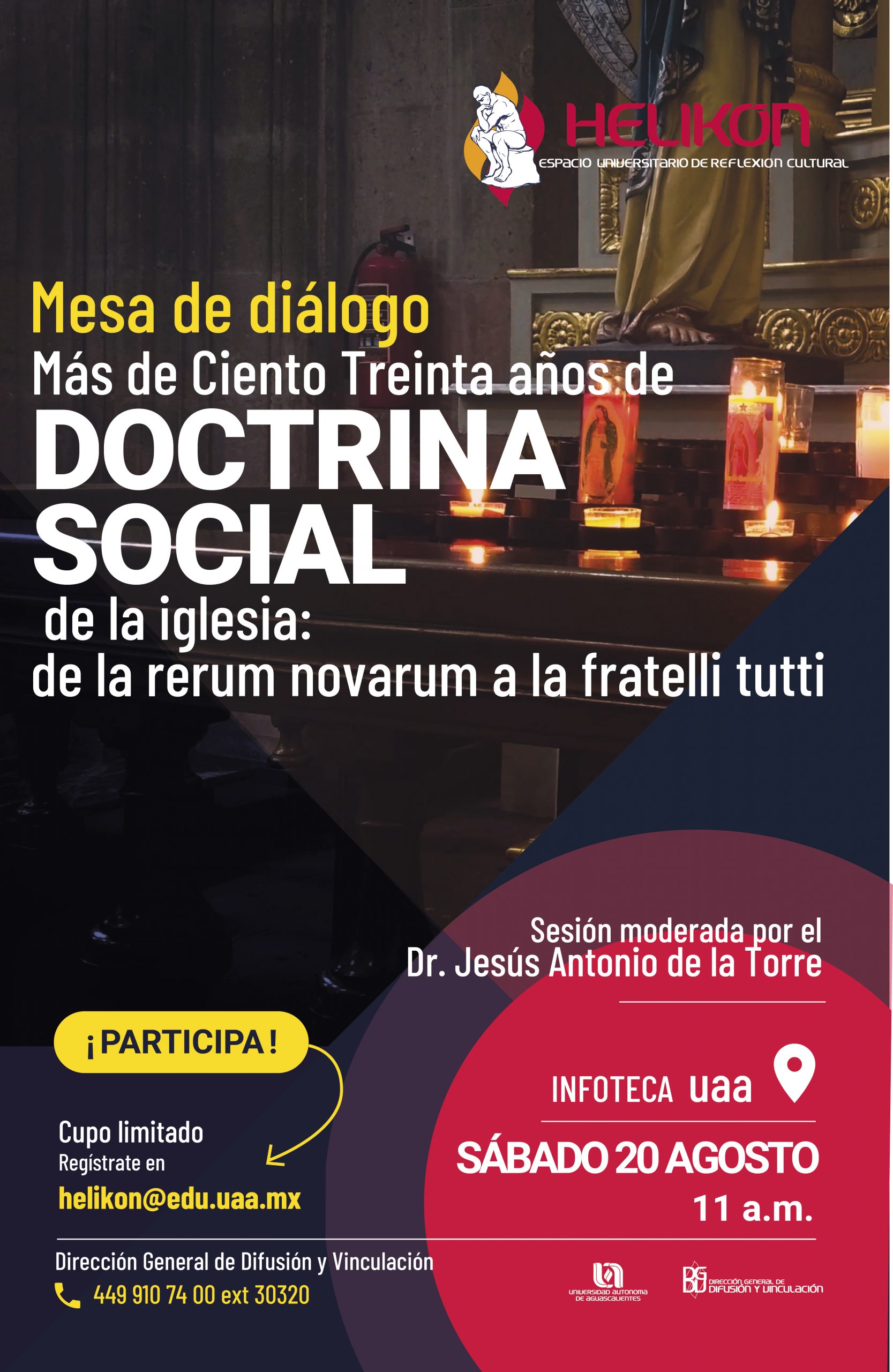 Mesa de diálogo: Más de ciento treinta años de doctrina social de la iglesia: de la rerum novarum a la fratelli tutti