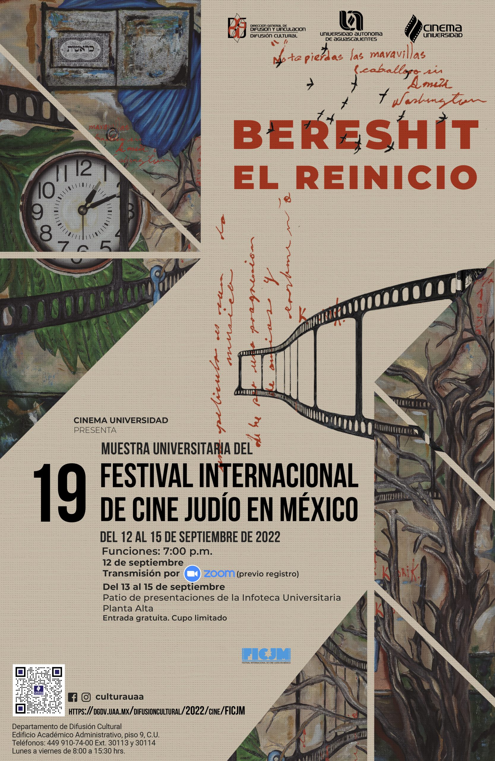 Muestra Universitaria del Festival Internacional de Cine Judío en México
