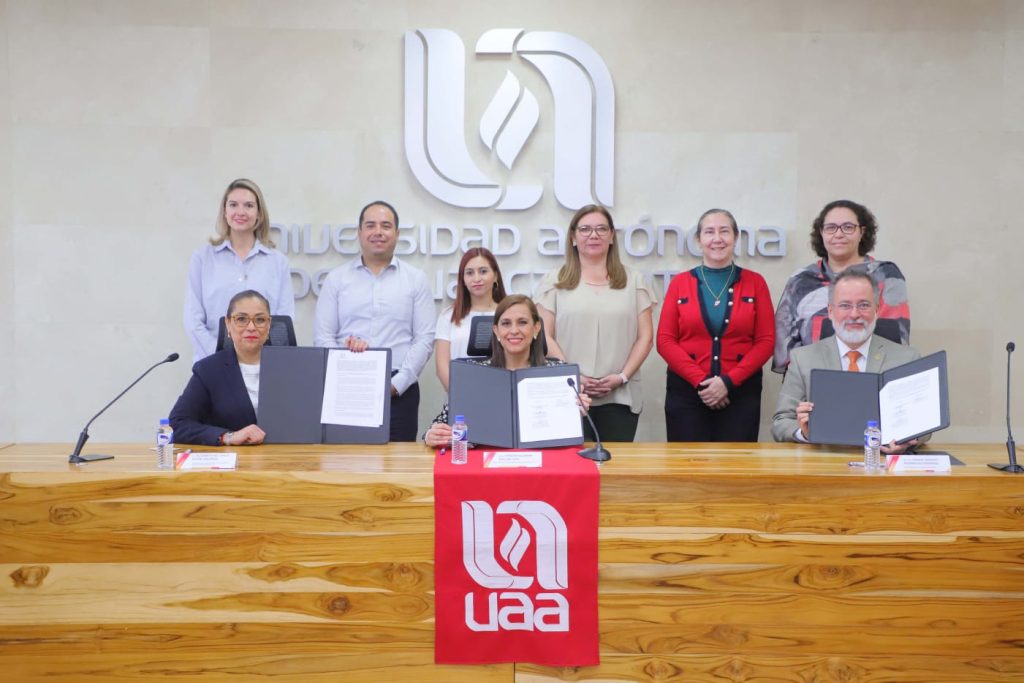 Firma UAA convenio de colaboración con la Asociación Mexicana de Hoteles y Moteles de Aguascalientes A.C.