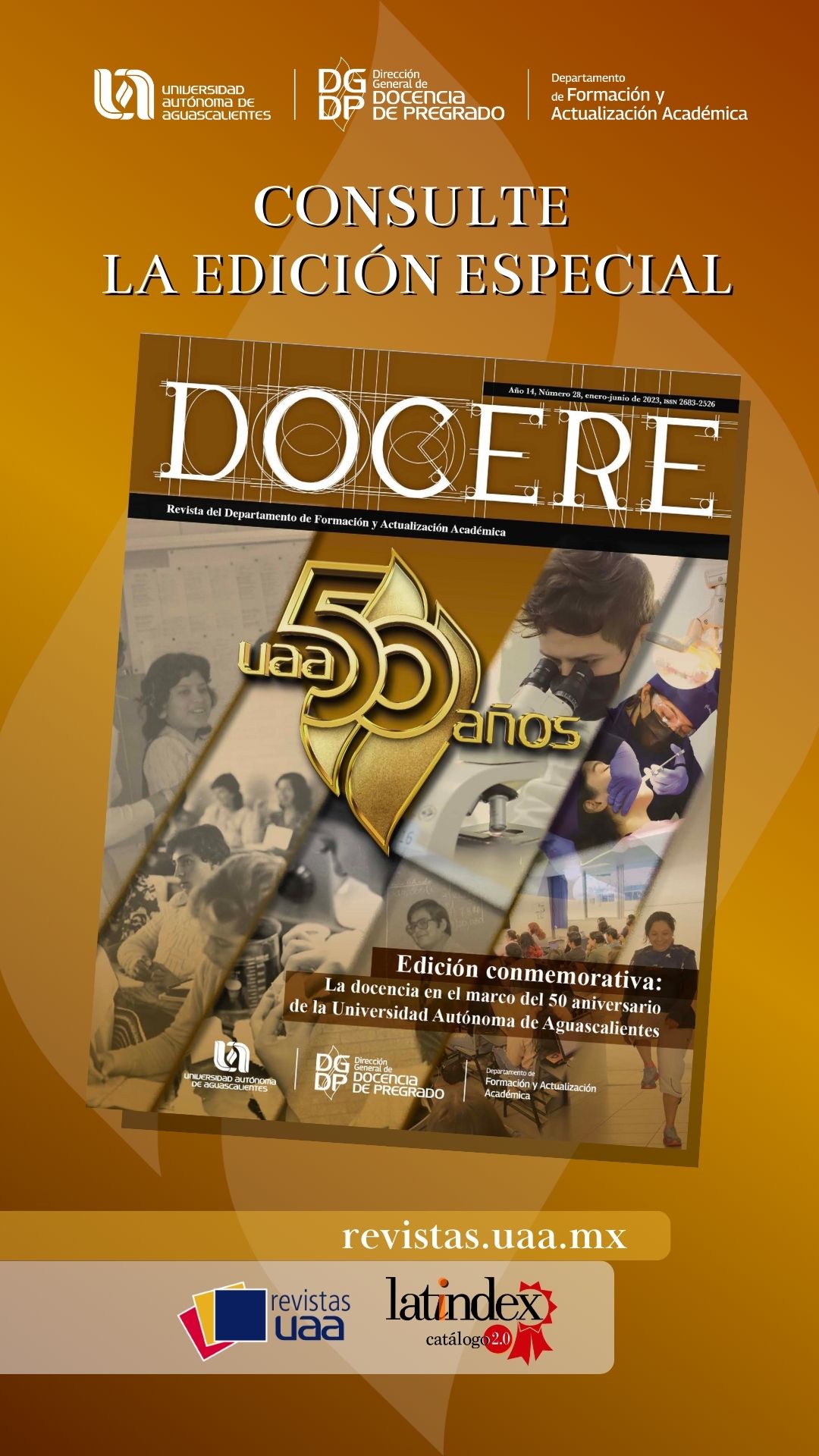 Revista semestral DOCERE – ¡Nueva edición!