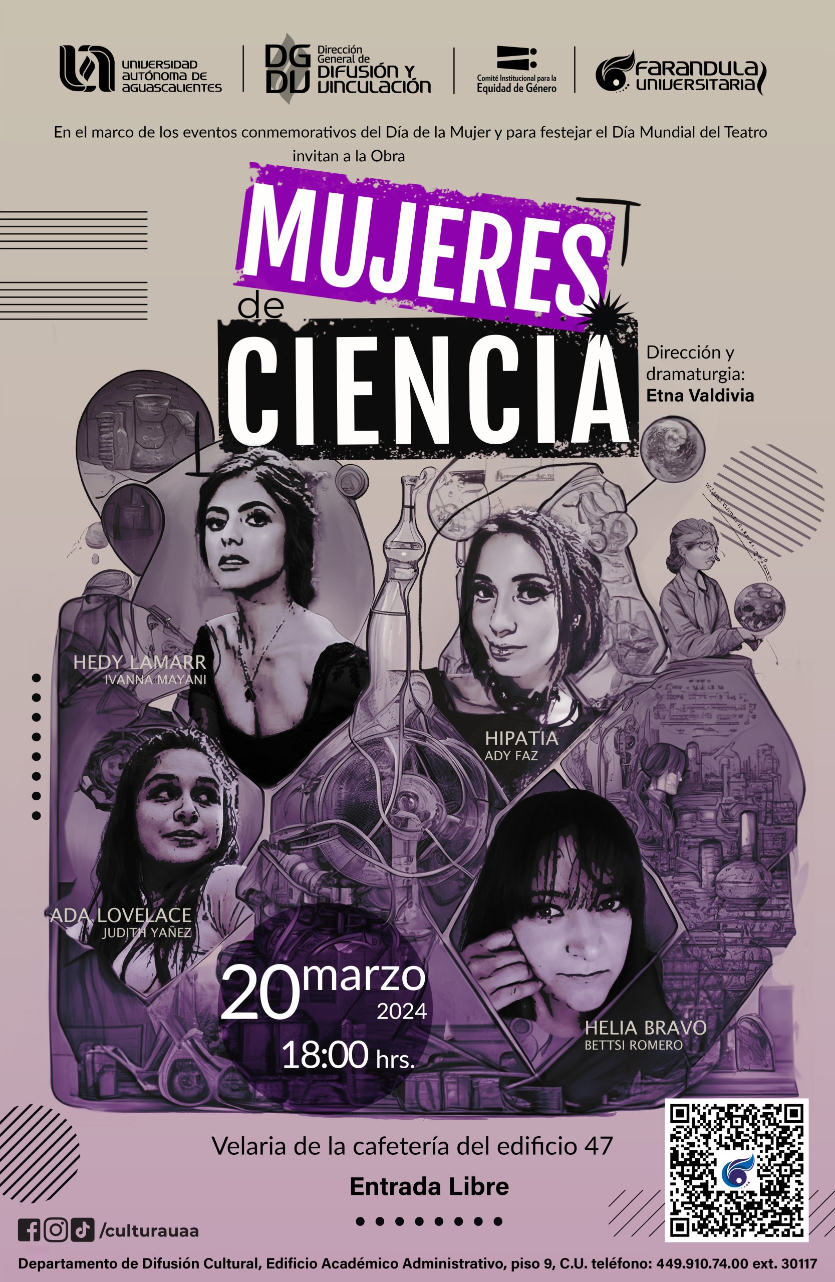 Obra de teatro: Mujeres de Ciencia