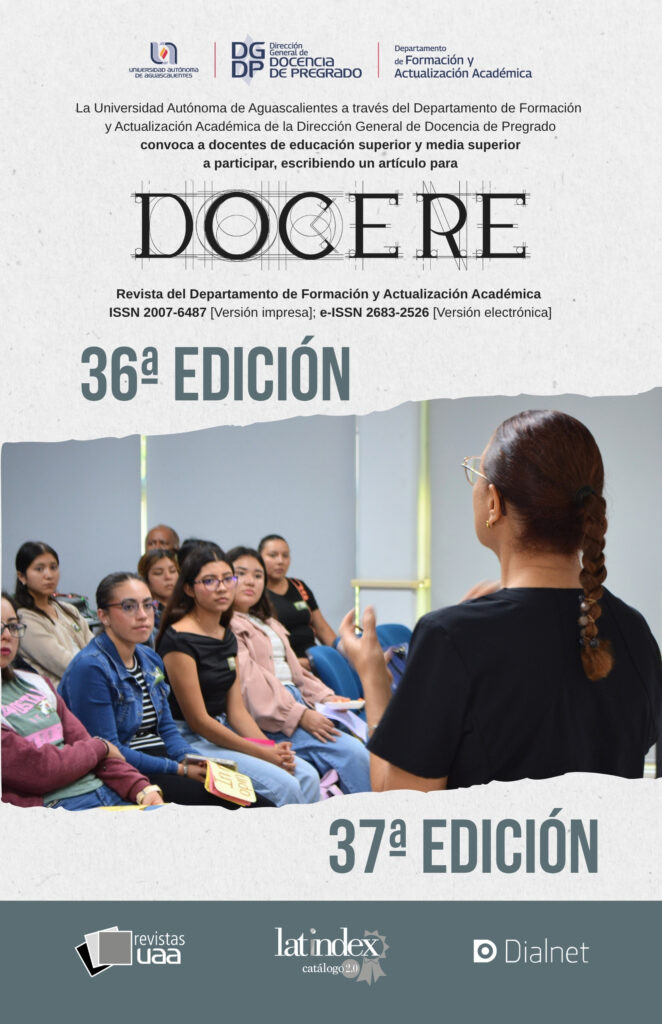 Revista Docere – Convocatoria abierta 36° y 37° ediciones