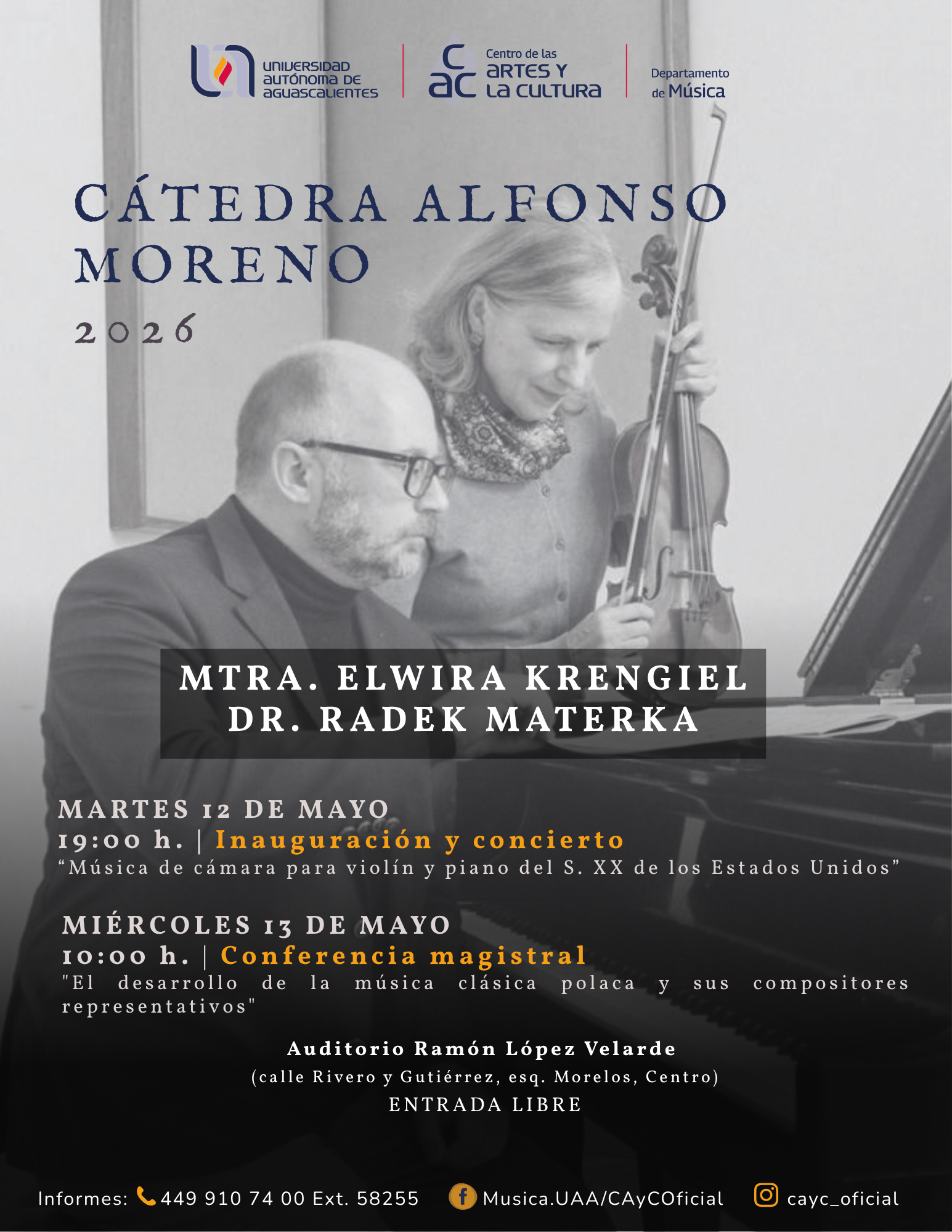 Cátedra Alfonso Moreno 2026