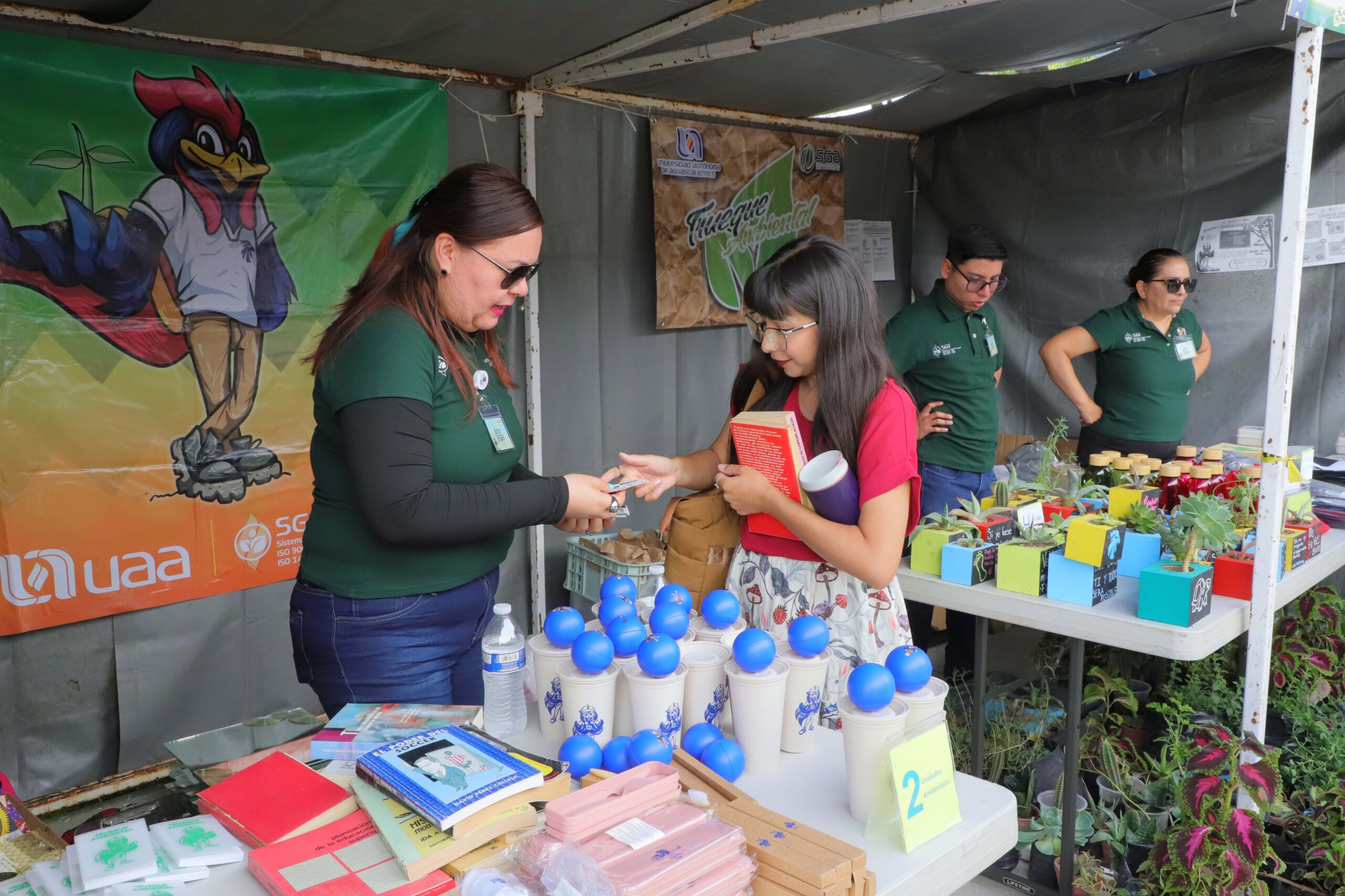 Conectando comunidad y sustentabilidad, UAA arrancó la 2.ª Feria Ambiental Universitaria