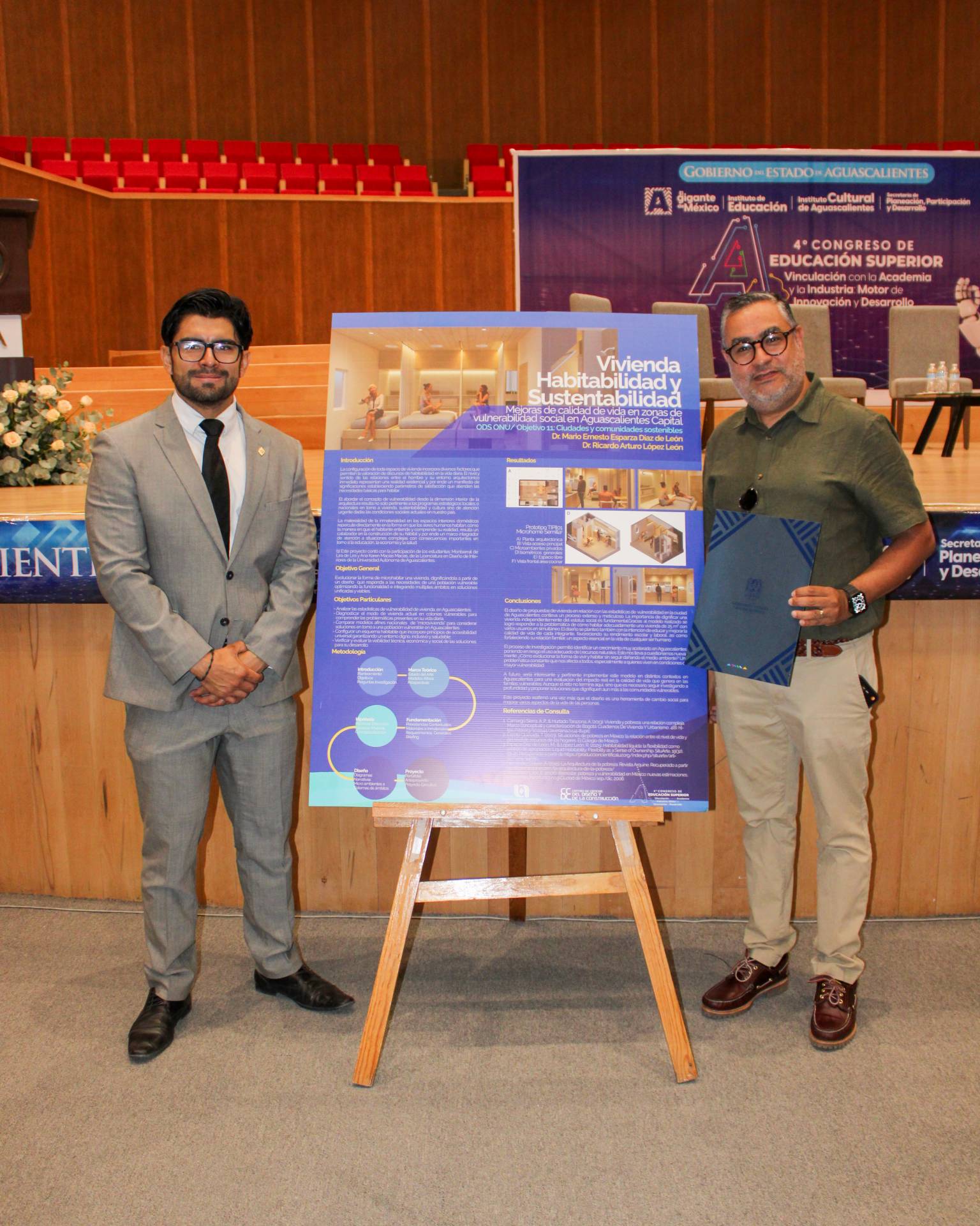 Proyecto de la UAA sobre vivienda sustentable obtiene reconocimiento estatal en Congreso de Educación Superior