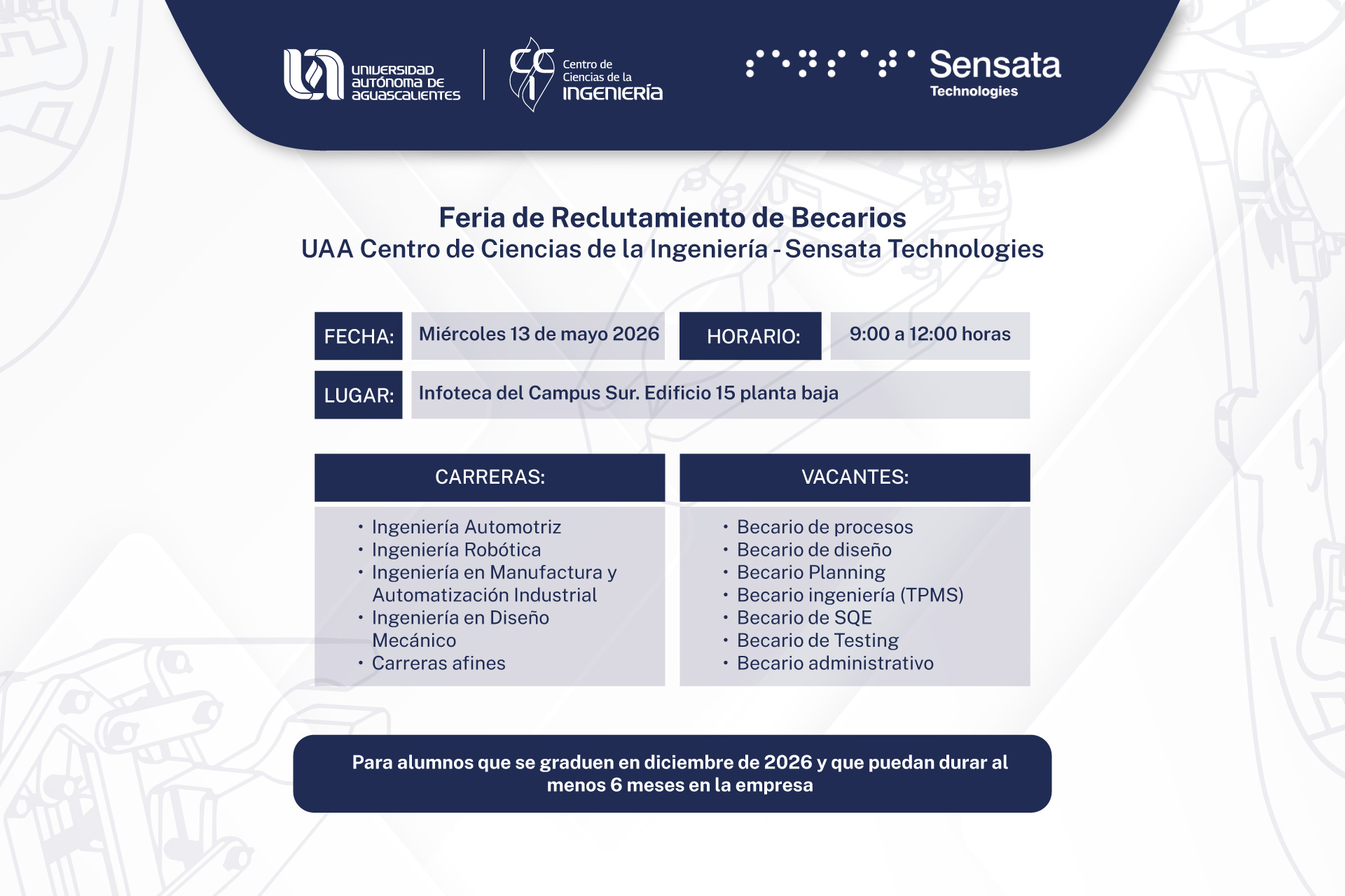 Feria de Reclutamiento de Becarios