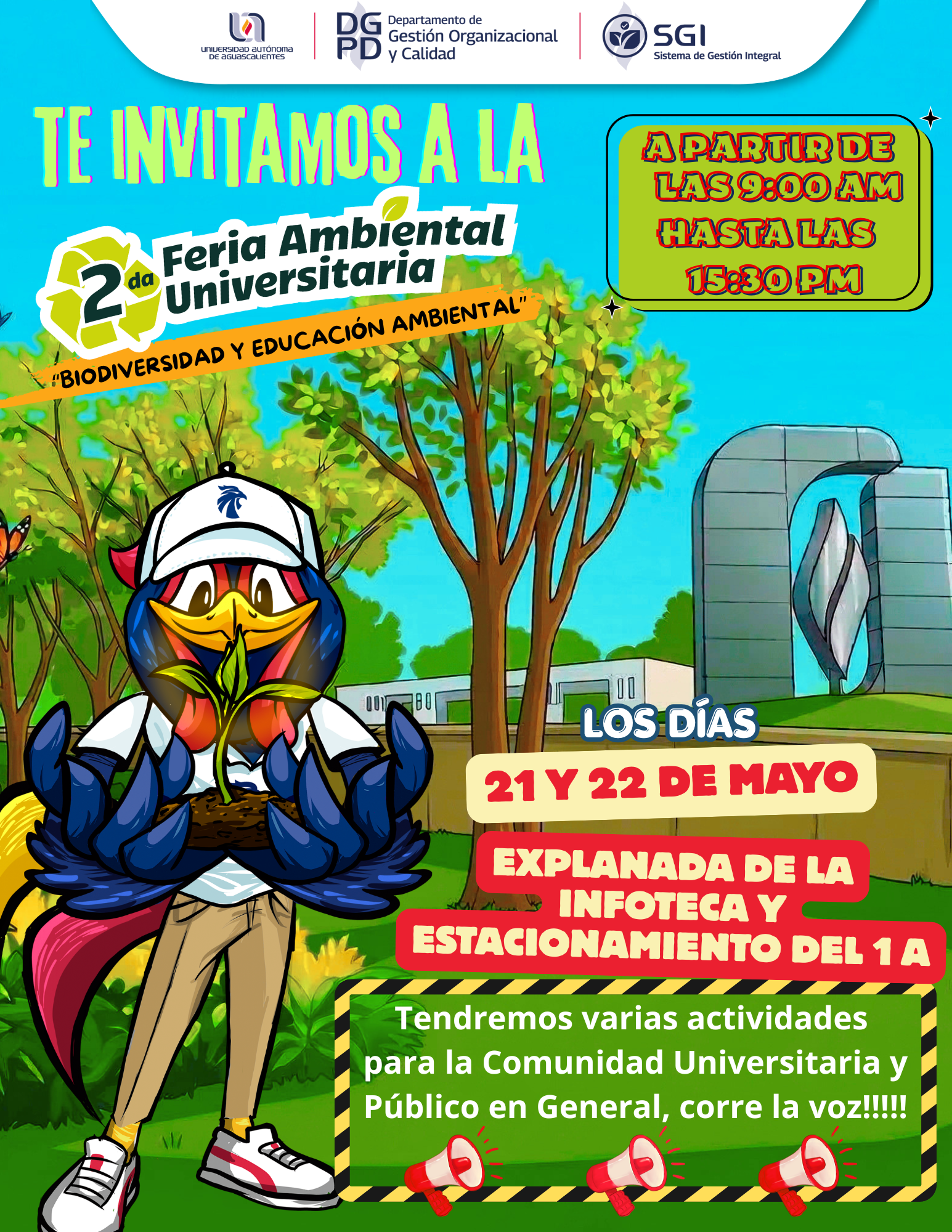 2da. Feria Ambiental Universitaria.