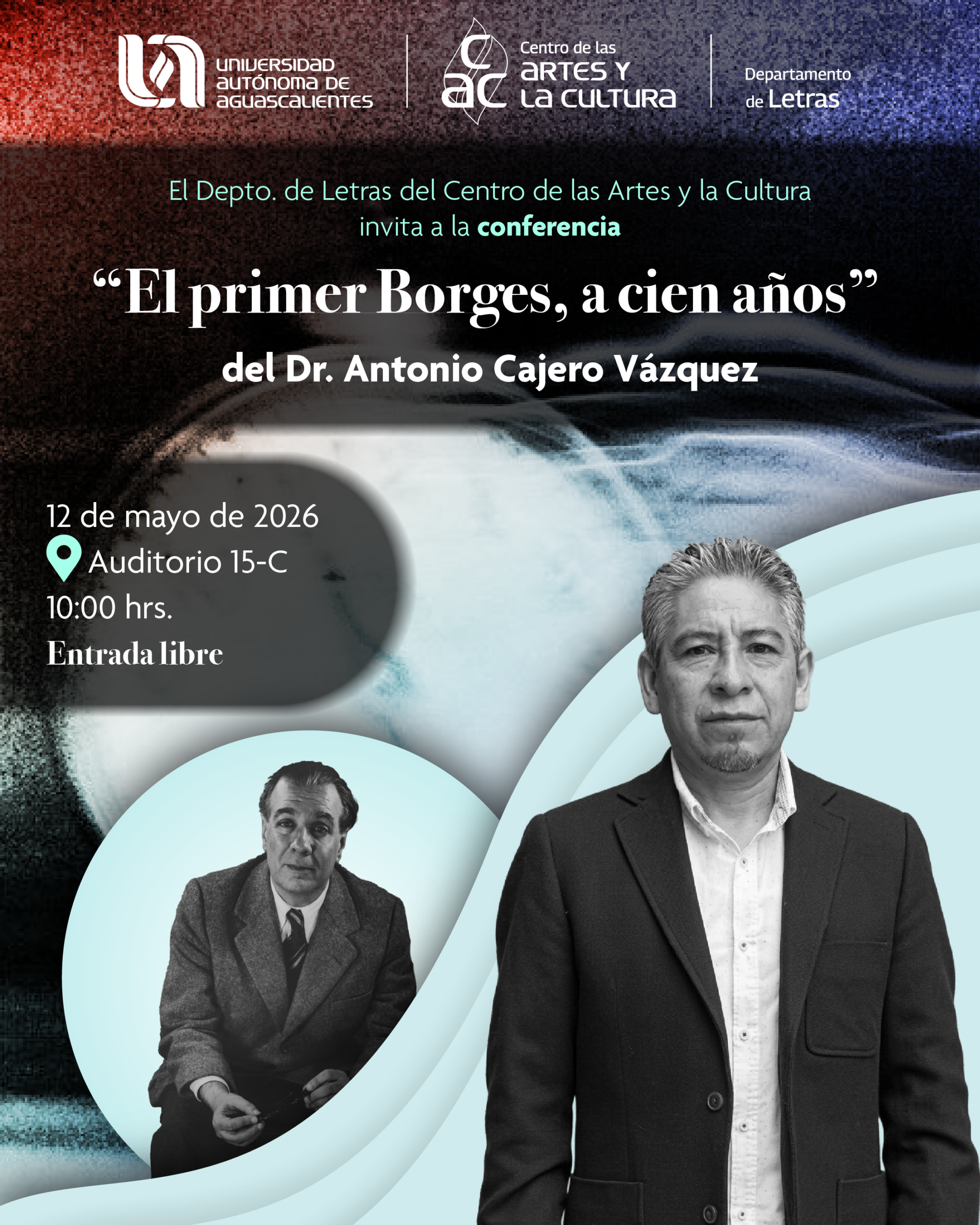 Conferencia “El primer Borges, a cien años”