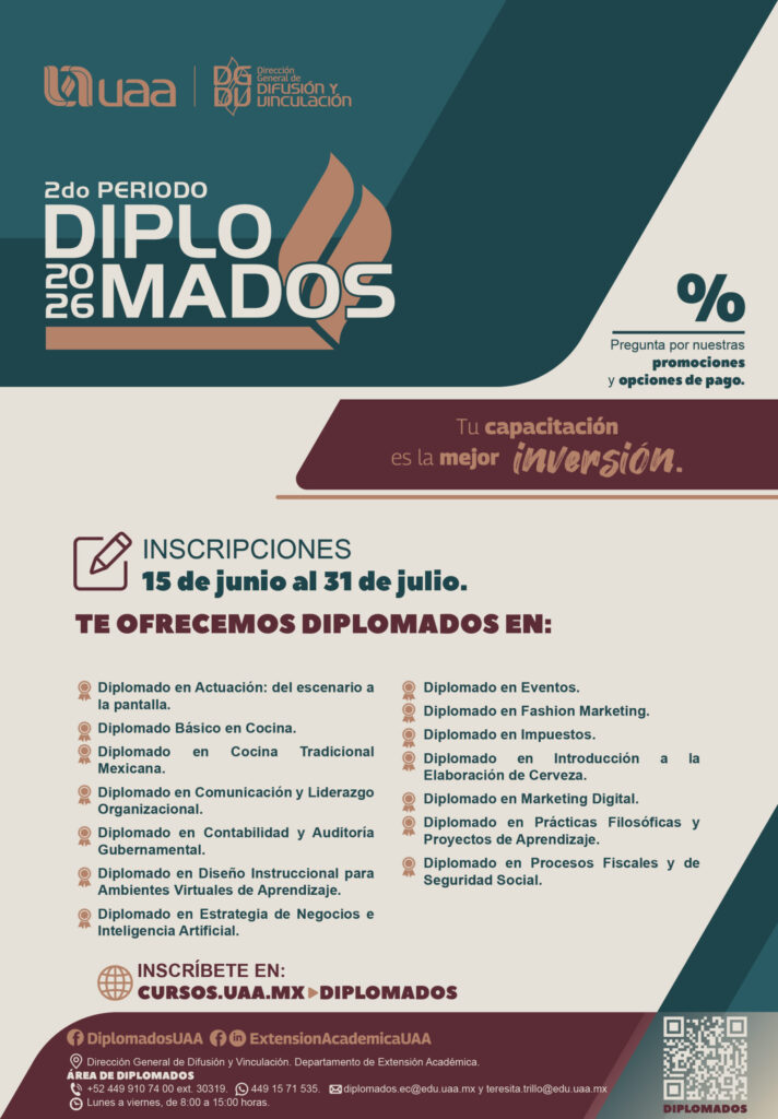 DIPLOMADOS 2º PERIODO 2026