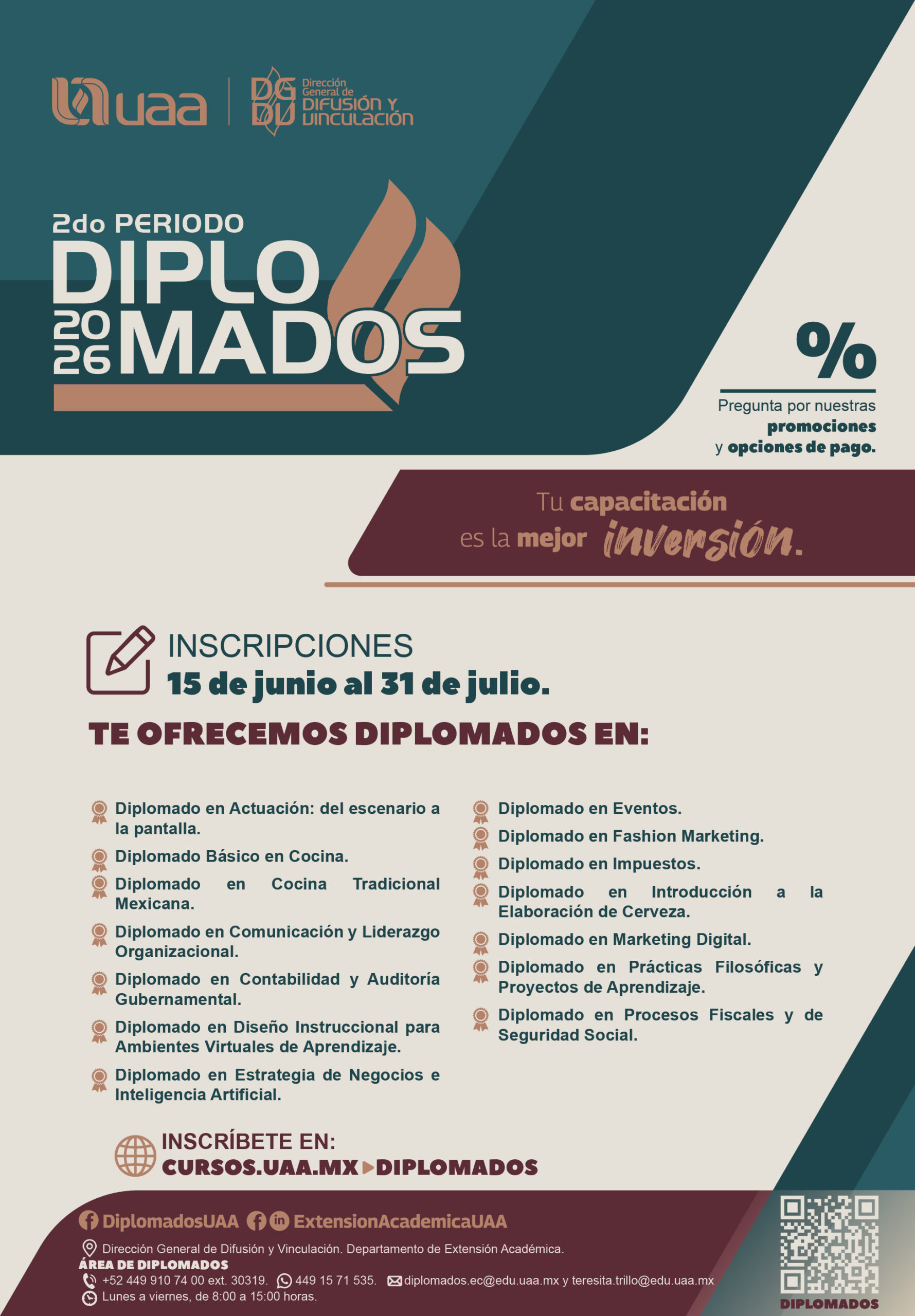 DIPLOMADOS 2º PERIODO 2026