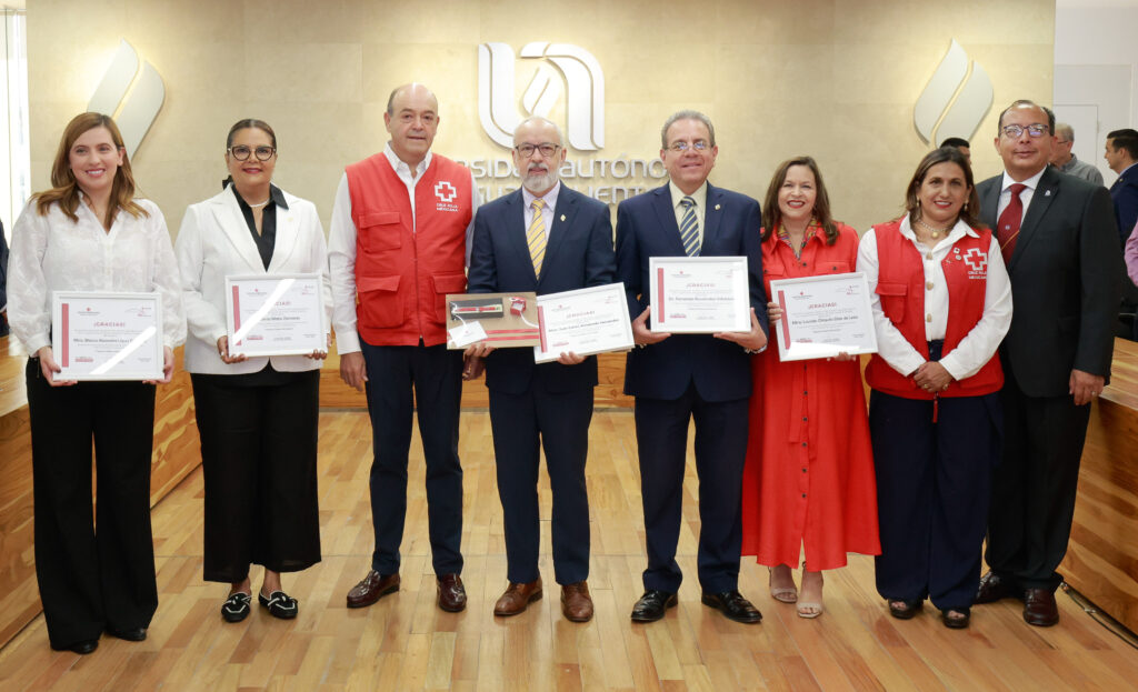 UAA entrega donativo a la Cruz Roja Mexicana y fortalece su compromiso con las causas sociales