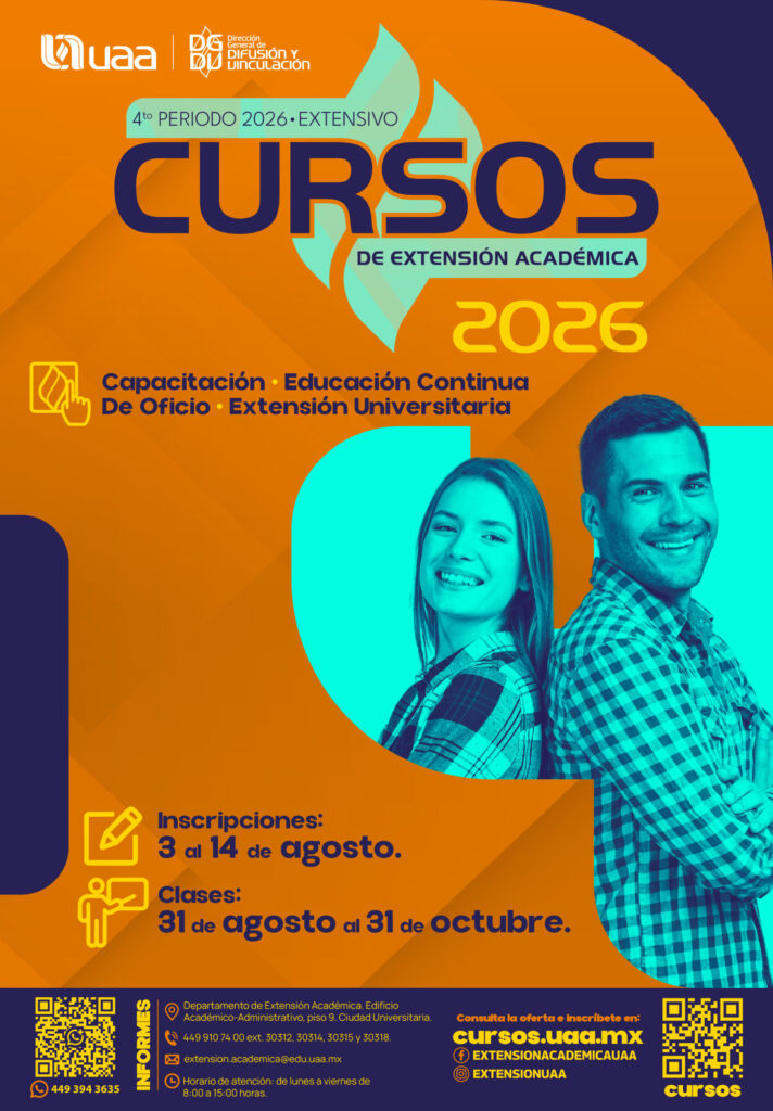 CURSOS DE EXTENSIÓN 4º PERIODO 2026