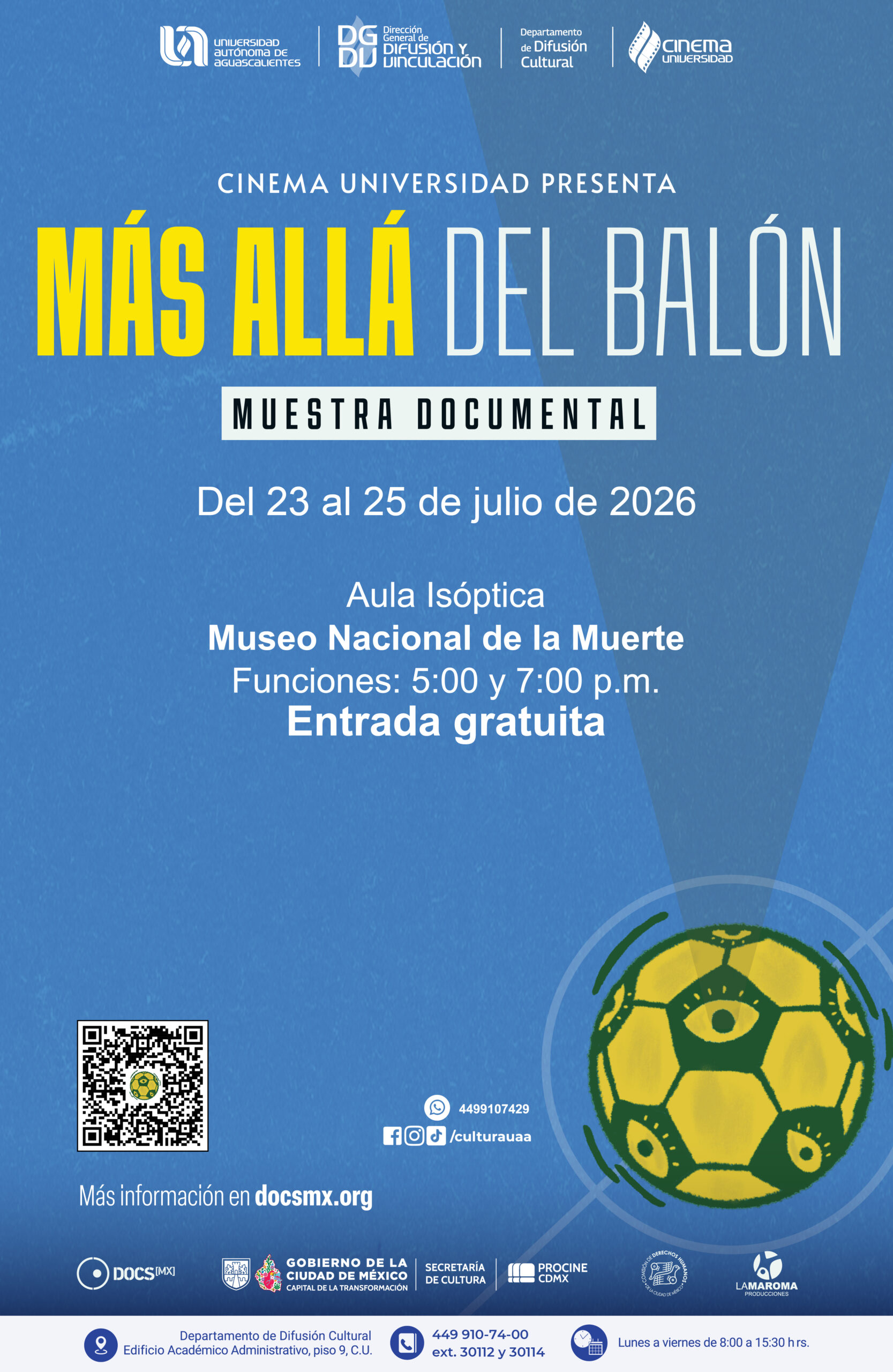 Más Allá del Balón | Cinema Universidad
