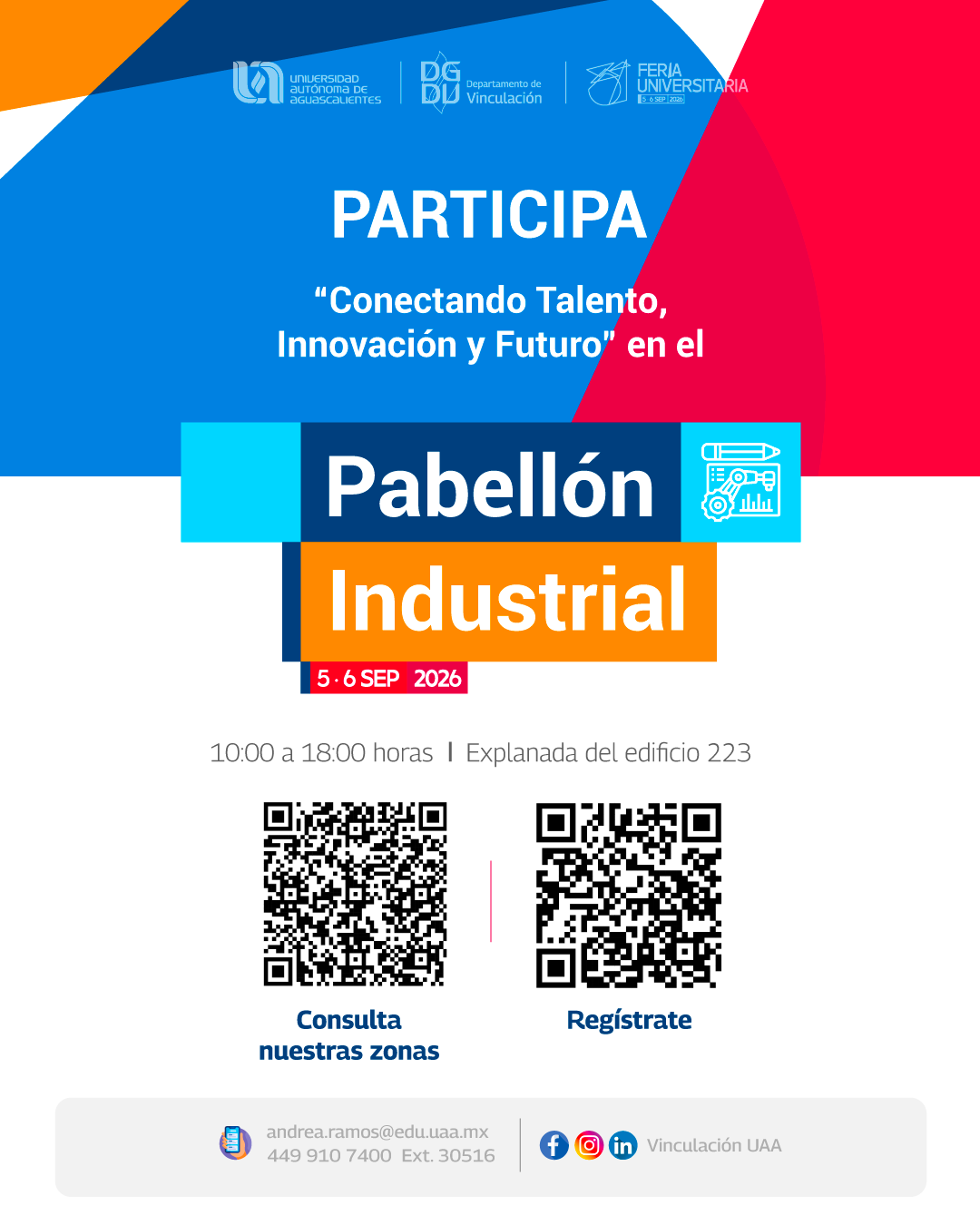 La 31ª Feria Universitaria de la UAA estrenará Pabellón Industrial para impulsar la vinculación con el sector productivo