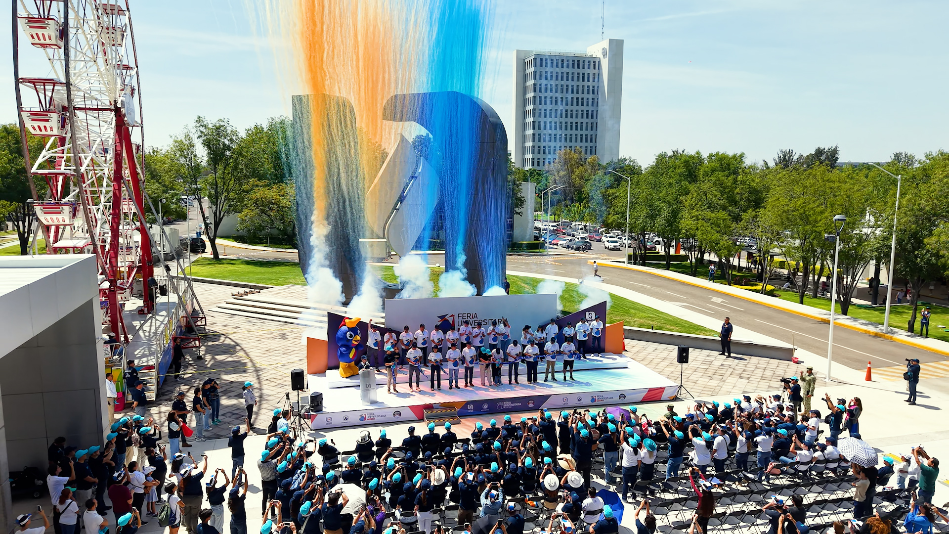 Inaugura la UAA su 31ª Feria Universitaria, una celebración que ya es de todo Aguascalientes