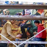 Trabajan Muralistas en Obra Especial para el Museo Nacional de la Muerte de la UAA